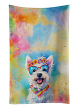 Load image into Gallery viewer, Westie Hippie Dawg Kitchen Towel
