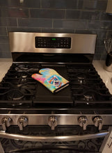 Load image into Gallery viewer, Westie Hippie Dawg Oven Mitt