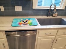 Load image into Gallery viewer, Westie Hippie Dawg Dish Drying Mat
