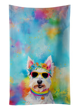 Load image into Gallery viewer, Westie Hippie Dawg Kitchen Towel