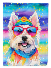 Load image into Gallery viewer, Westie Hippie Dawg House Flag