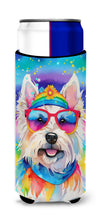 Load image into Gallery viewer, Westie Hippie Dawg Slim Can Huggers – Fun, Functional Drink Coolers for Every Occasion