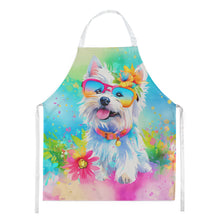 Load image into Gallery viewer, Westie Hippie Dawg Apron – Artist-Designed Kitchen, BBQ &amp; Craft Apron