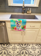 Load image into Gallery viewer, Westie Hippie Dawg Kitchen Towel