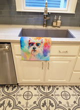 Load image into Gallery viewer, Westie Hippie Dawg Kitchen Towel