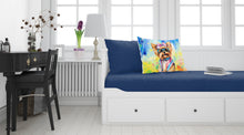 Load image into Gallery viewer, Yorkshire Terrier Hippie Dawg Standard Pillowcase – Artistic Decorative Front, White Back