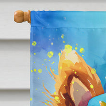 Load image into Gallery viewer, Yorkshire Terrier Hippie Dawg House Flag