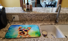 Load image into Gallery viewer, Yorkshire Terrier Hippie Dawg Dish Drying Mat