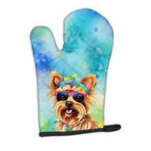 Load image into Gallery viewer, Yorkshire Terrier Hippie Dawg Oven Mitt