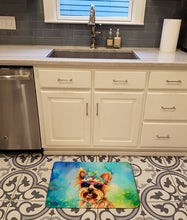 Load image into Gallery viewer, Yorkshire Terrier Hippie Dawg Memory Foam Kitchen Mat