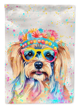 Load image into Gallery viewer, Yorkshire Terrier Hippie Dawg House Flag