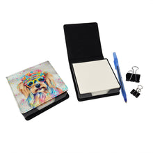 Load image into Gallery viewer, Yorkshire Terrier Hippie Dawg PU Leather Note Paper Holder