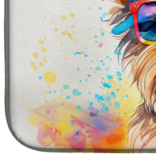 Load image into Gallery viewer, Yorkshire Terrier Hippie Dawg Dish Drying Mat