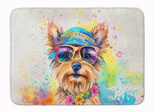 Load image into Gallery viewer, Yorkshire Terrier Hippie Dawg Memory Foam Kitchen Mat