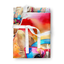 Load image into Gallery viewer, Yorkshire Terrier Hippie Dawg Apron – Artist-Designed Kitchen, BBQ &amp; Craft Apron