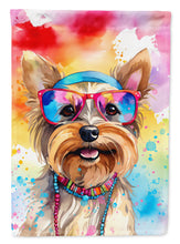 Load image into Gallery viewer, Yorkshire Terrier Hippie Dawg House Flag