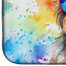 Load image into Gallery viewer, Yorkshire Terrier Hippie Dawg Dish Drying Mat