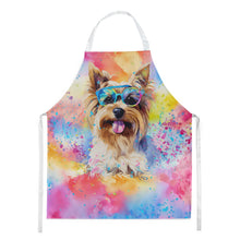 Load image into Gallery viewer, Yorkshire Terrier Hippie Dawg Apron – Artist-Designed Kitchen, BBQ &amp; Craft Apron