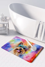 Load image into Gallery viewer, Yorkshire Terrier Hippie Dawg Memory Foam Kitchen Mat