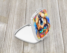 Load image into Gallery viewer, Hippie Dawg Compact Mirror – Stylish Purse Mirror with Artistic Covers