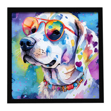 Load image into Gallery viewer, Hippie Dawg Framed Metal Print