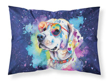 Load image into Gallery viewer, Hippie Dawg Standard Pillowcase – Artistic Decorative Front, White Back