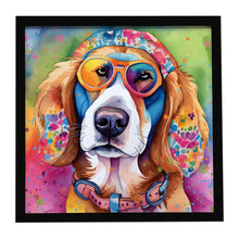 Load image into Gallery viewer, Hippie Dawg Framed Metal Print
