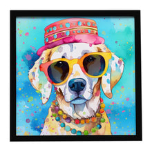 Load image into Gallery viewer, Hippie Dawg Framed Metal Print