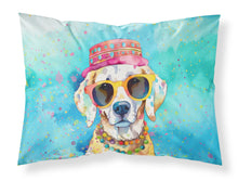 Load image into Gallery viewer, Hippie Dawg Standard Pillowcase – Artistic Decorative Front, White Back