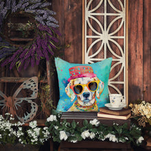 Load image into Gallery viewer, Hippie Dawg Fabric Decorative Pillow