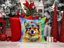 Load image into Gallery viewer, Hippie Dawg Fabric Decorative Pillow