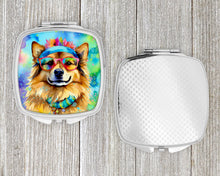 Load image into Gallery viewer, Hippie Dawg Compact Mirror – Stylish Purse Mirror with Artistic Covers