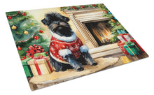 Load image into Gallery viewer, Affenpinscher Cozy Christmas Glass Cutting Boards – Durable, Decorative Kitchen Art Large