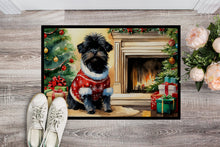 Load image into Gallery viewer, Affenpinscher Cozy Christmas Doormat