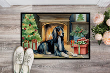 Load image into Gallery viewer, Afghan Hound Cozy Christmas Doormat - Large 24x36 – Indoor/Outdoor Floor Mat with Artistic Flair