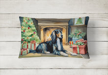 Load image into Gallery viewer, Afghan Hound Cozy Christmas Throw Pillow