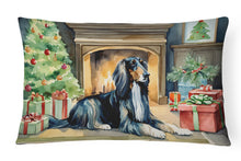 Load image into Gallery viewer, Afghan Hound Cozy Christmas Throw Pillow