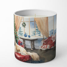 Load image into Gallery viewer, Afghan Hound Cozy Christmas Decorative Soy Candle