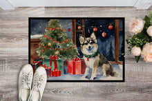 Load image into Gallery viewer, Alaskan Klee Kai Cozy Christmas Doormat