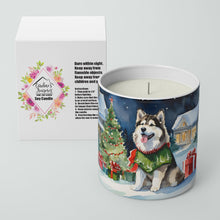 Load image into Gallery viewer, Alaskan Malamute Cozy Christmas Decorative Soy Candle