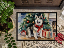 Load image into Gallery viewer, Alaskan Malamute Cozy Christmas Doormat - Large 24x36 – Indoor/Outdoor Floor Mat with Artistic Flair