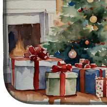 Load image into Gallery viewer, American English Coonhound Cozy Christmas Dish Drying Mat