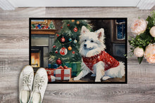 Load image into Gallery viewer, American Eskimo Cozy Christmas Doormat