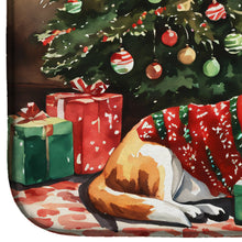 Load image into Gallery viewer, American Foxhound Cozy Christmas Dish Drying Mat