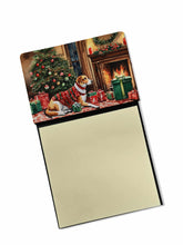 Load image into Gallery viewer, American Foxhound Cozy Christmas Sticky Note Holder- Refiilable Desk Accessory Note Pad