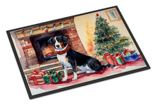 Load image into Gallery viewer, Appenzeller Sennenhund Cozy Christmas Doormat - Large 24x36 – Indoor/Outdoor Floor Mat with Artistic Flair