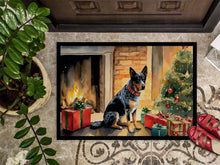 Load image into Gallery viewer, Australian Cattle Dog Cozy Christmas Doormat - Large 24x36 – Indoor/Outdoor Floor Mat with Artistic Flair