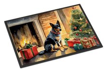 Load image into Gallery viewer, Australian Cattle Dog Cozy Christmas Doormat - Large 24x36 – Indoor/Outdoor Floor Mat with Artistic Flair