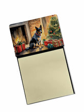 Load image into Gallery viewer, Australian Cattle Dog Cozy Christmas Sticky Note Holder- Refiilable Desk Accessory Note Pad