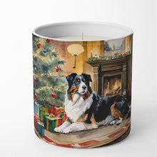 Load image into Gallery viewer, Australian Shepherd Cozy Christmas Decorative Soy Candle